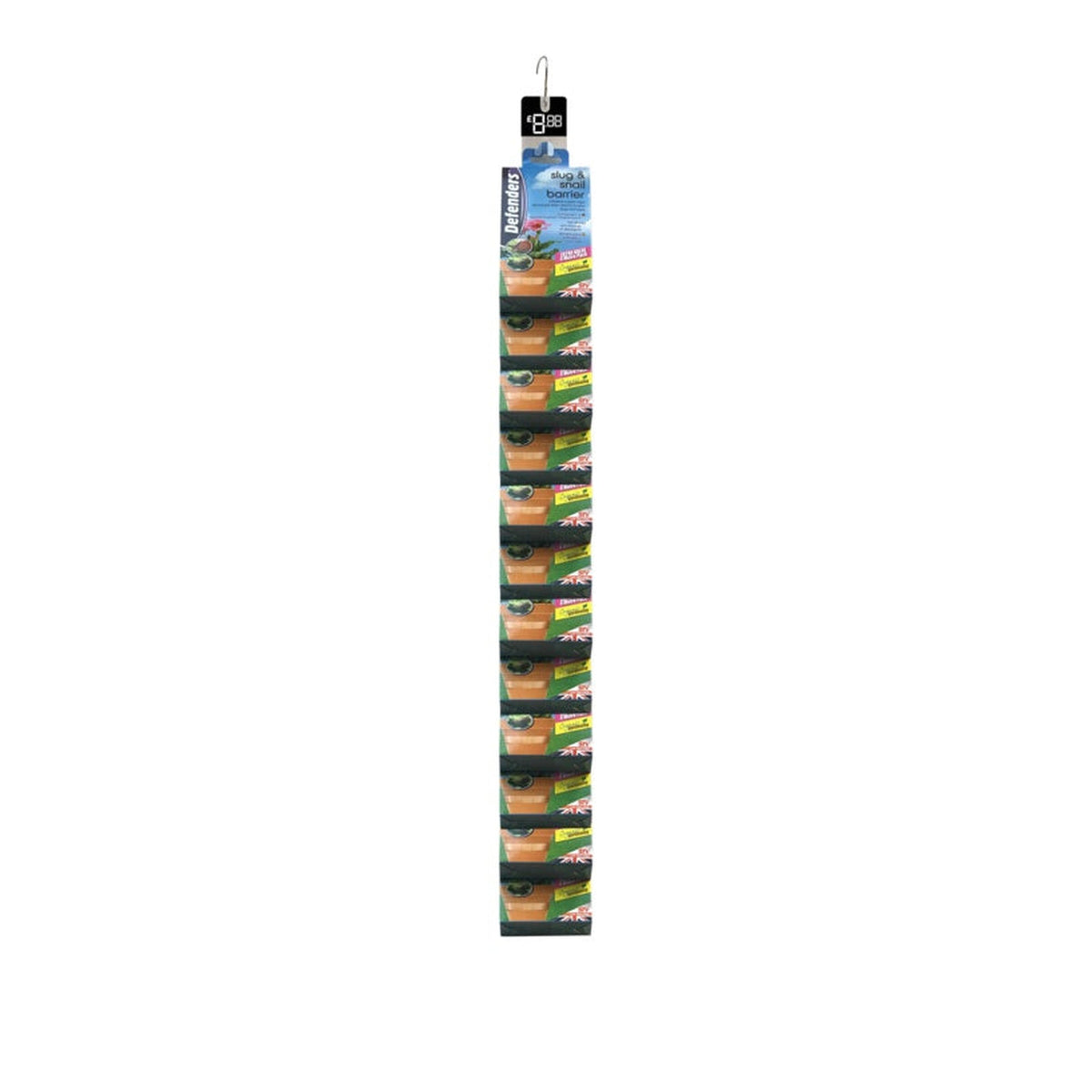 Defenders Slugs Away barrier tape 4m with clips