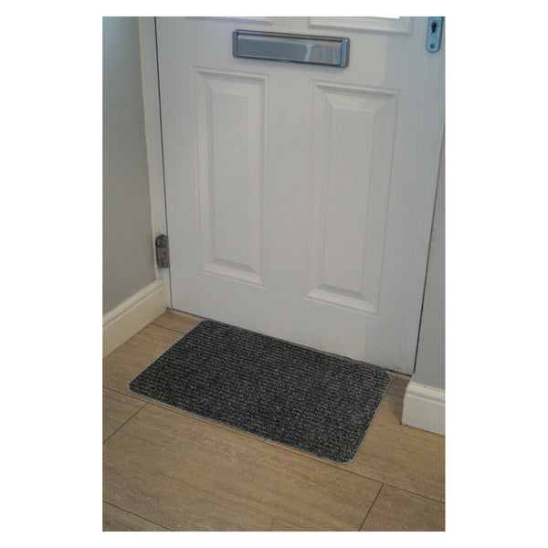 Delta Ribbed Doormat 40 x 60cm - Anthracite