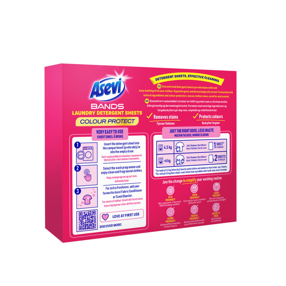 Detergent Sheets Pack 30 - Colour Protect, view 2