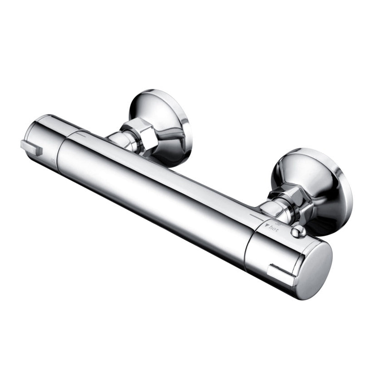 Deva chrome thermostatic bar shower valve with fast fix kit