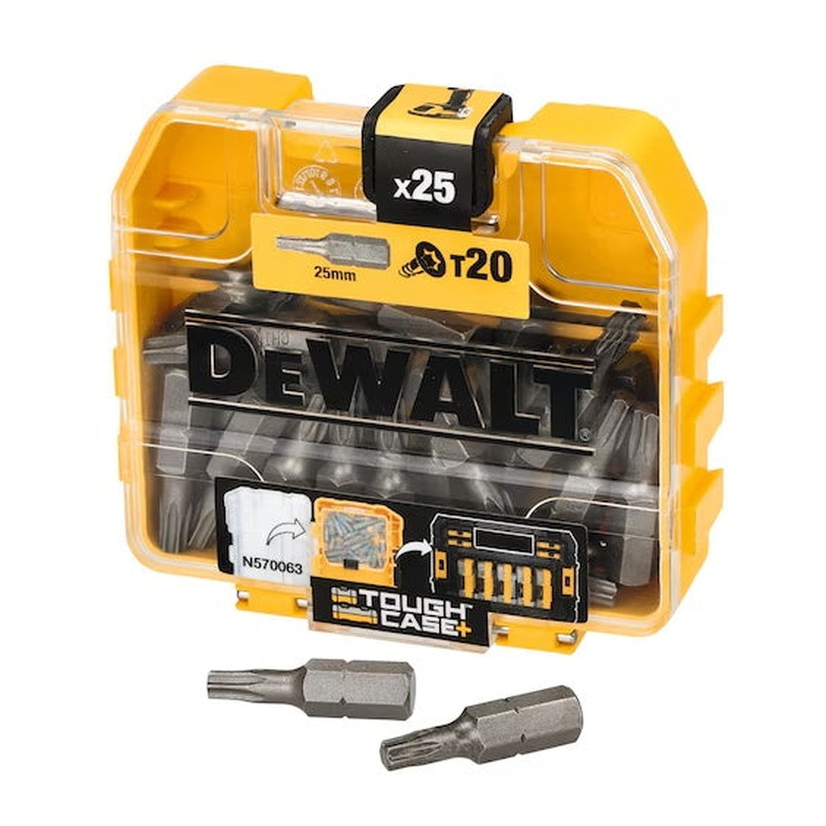 DeWalt DT7961 25mm Torx bits, pack of 25