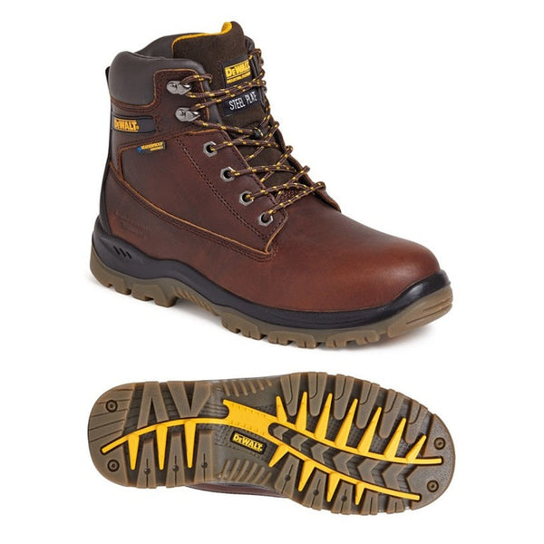 DeWalt waterproof tan steel toe cap boot size 11