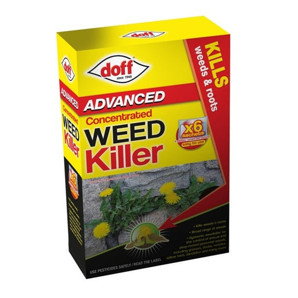 Doff Advanced concentrated weedkiller 6 sachets