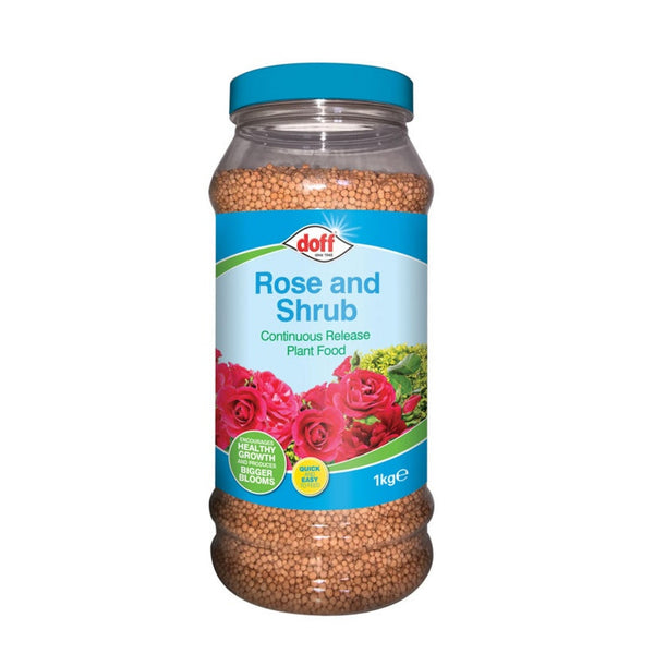 Doff continuous release rose and shrub plant food 1kg