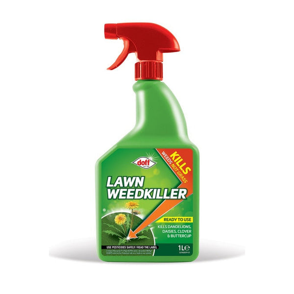 Doff lawn weedkiller 1L spray bottle