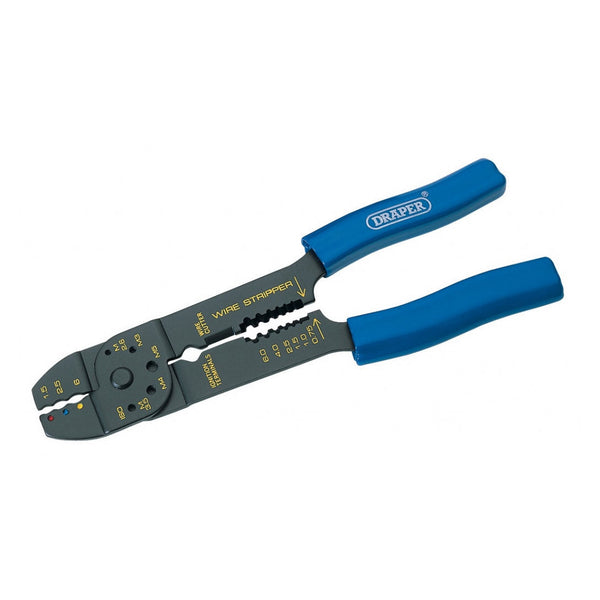 Draper 4 way 215mm crimping tool with moulded grips