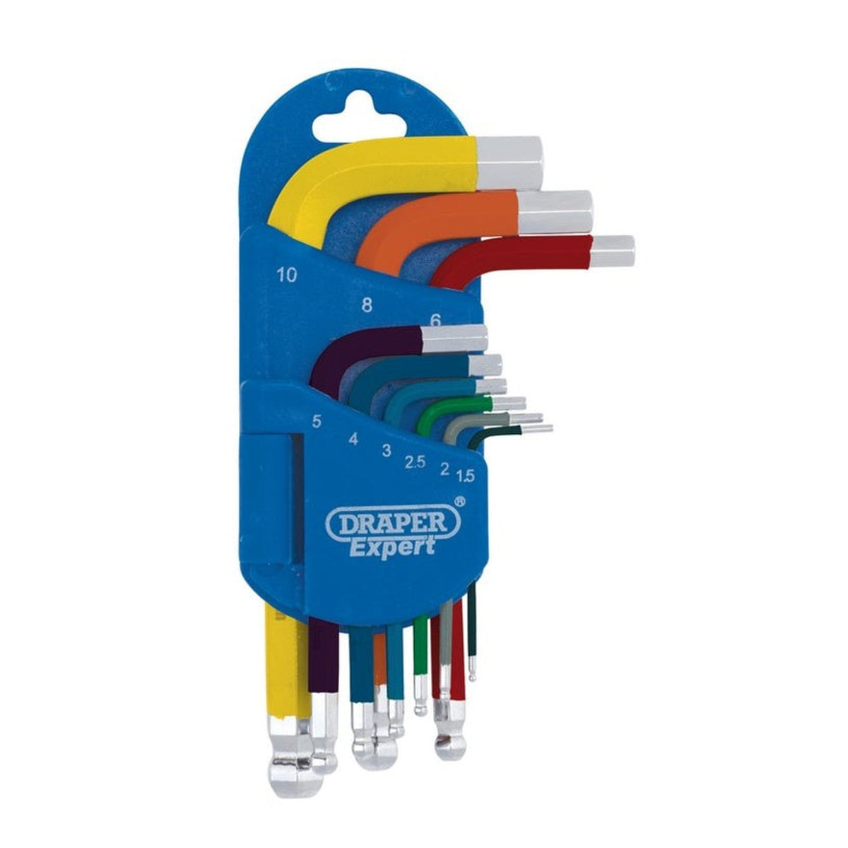 Draper Expert 9 piece short arm metric hex key set