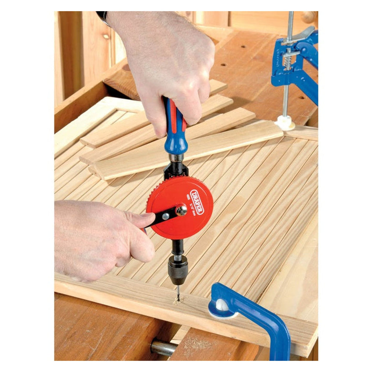 Draper double pinion hand drill