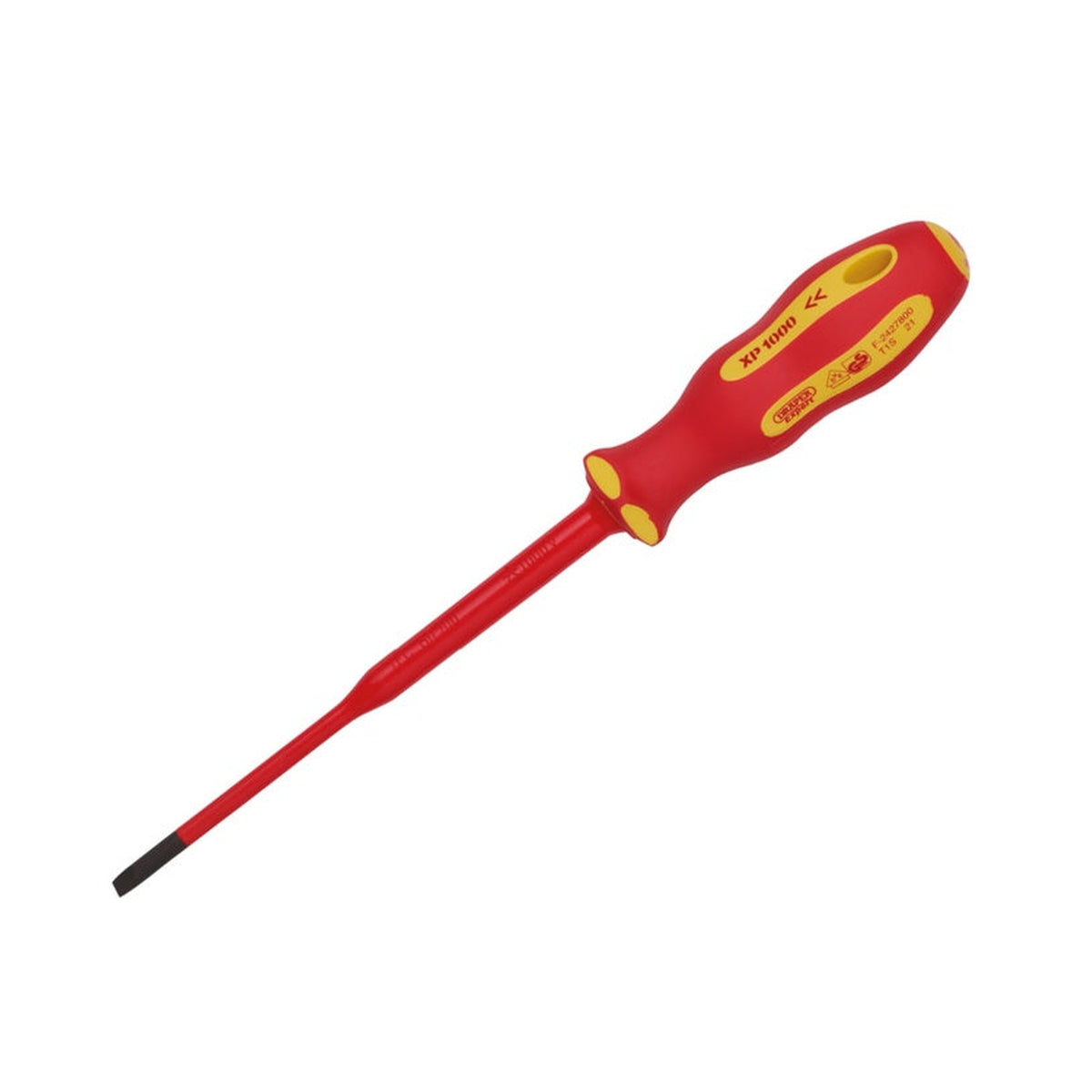 Draper VDE plain slot screwdriver 3.5 x 100mm