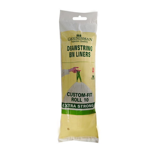 Drawstring Bin Liners Pack 10 - 50/60L