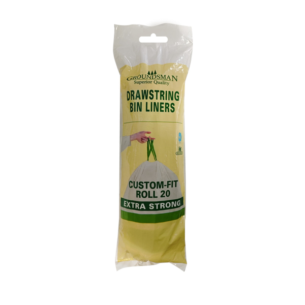 Drawstring Bin Liners Pack 20 - 20L