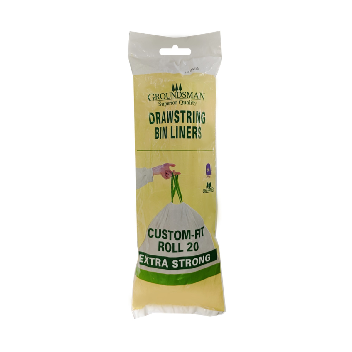 Drawstring Bin Liners Pack 20 - 30L