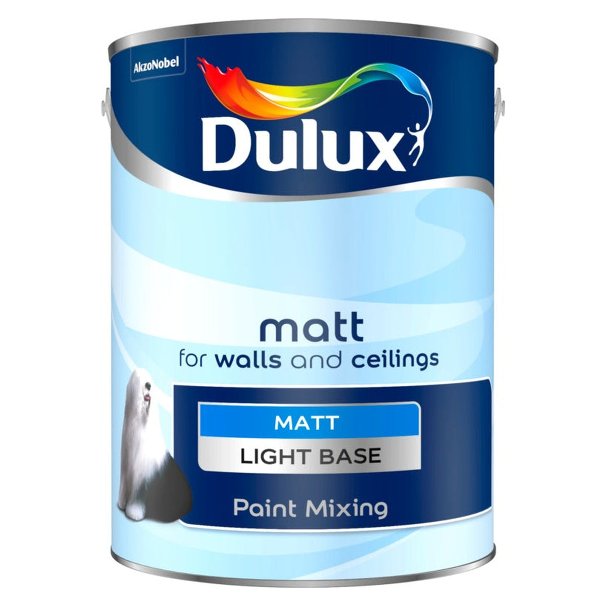 Dulux Colour Mixing Light Matt Base 5L tin