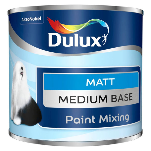 Dulux Colour Mixing Matt Tester Base Medium 250ml