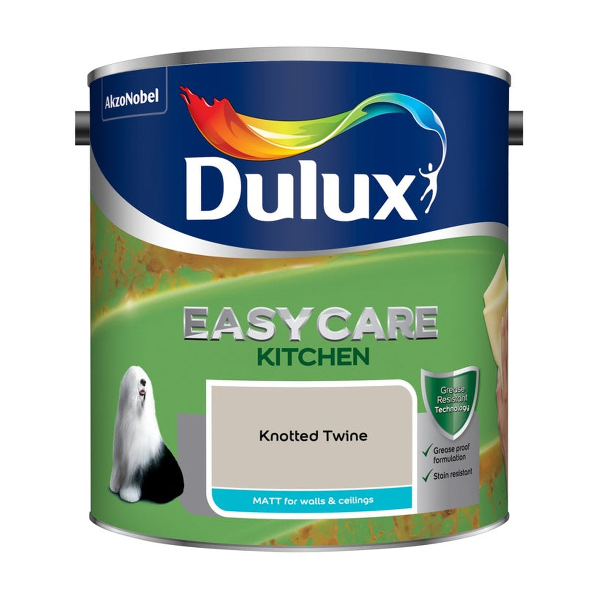 Dulux Easycare Kitchen Matt 2.5L tin in Knotted Twine