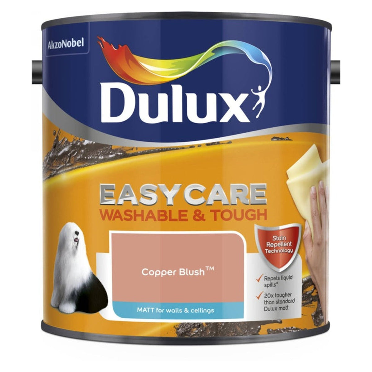 Dulux Easycare Matt 2.5L in Copper Blush