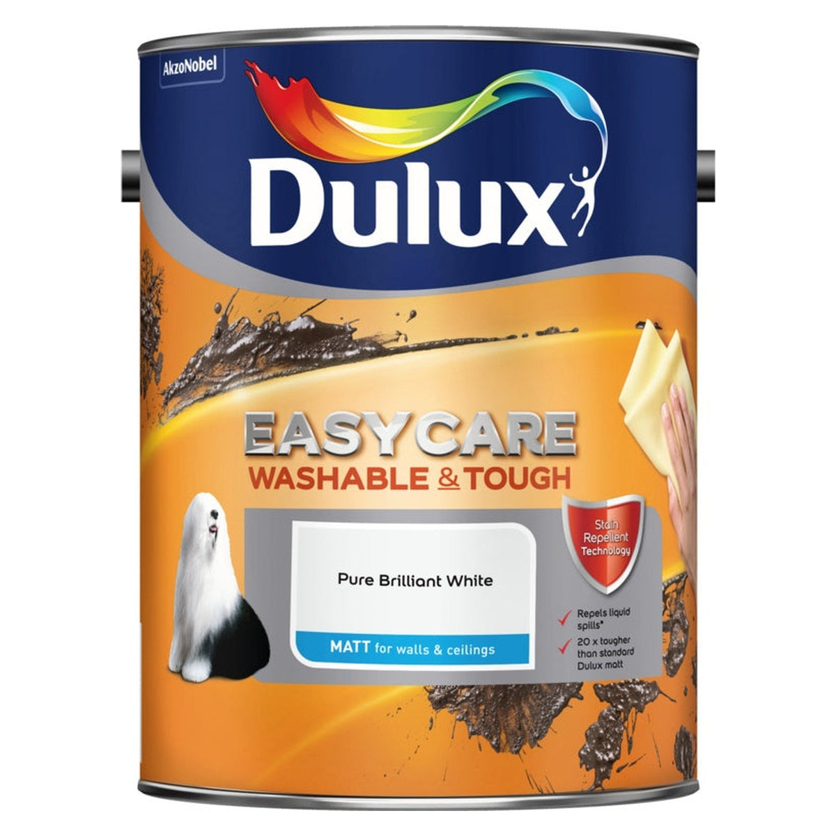 Dulux Easycare Matt 5L tin in PBW