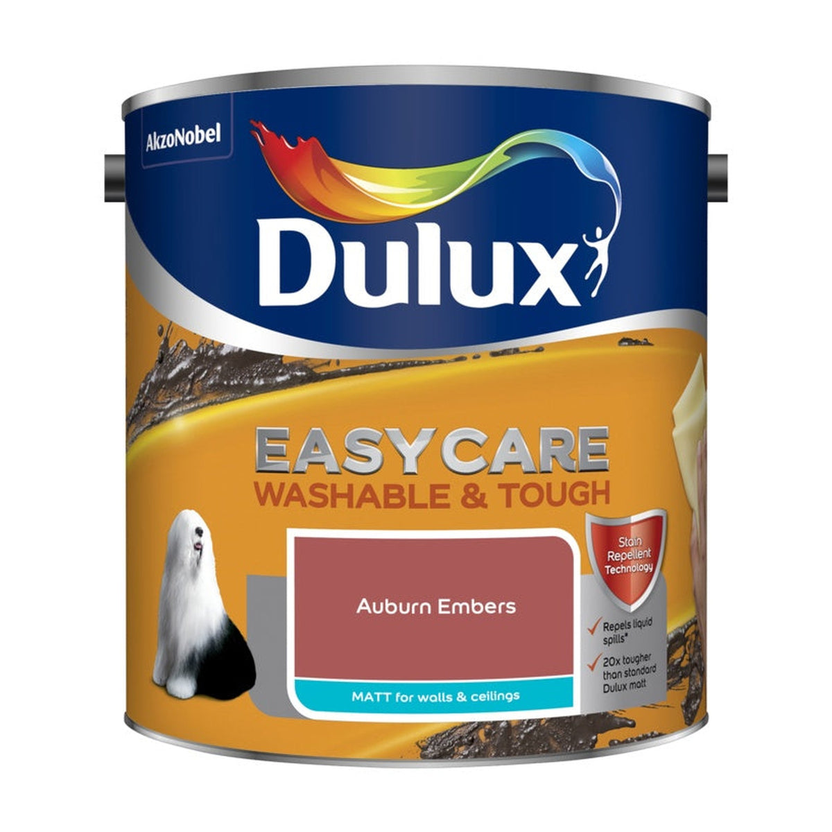 Dulux Easycare Washable & Tough Matt 2.5L in Auburn Embers