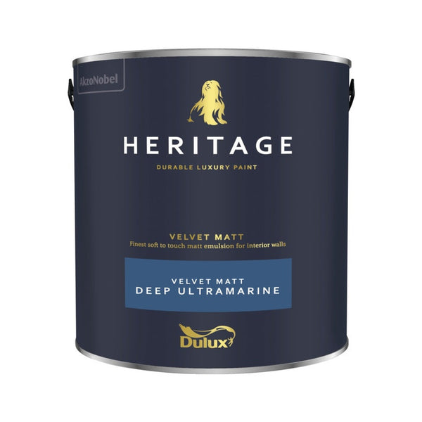 Dulux Heritage Matt 2.5L in Deep Ultramarine