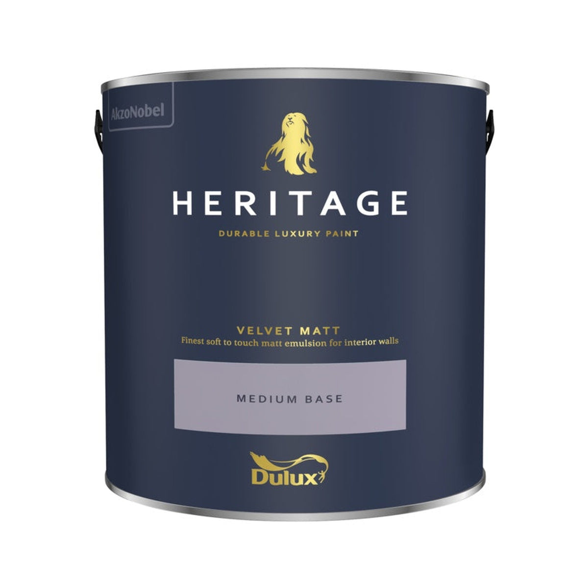 Dulux Heritage Matt 2.5L tin, Medium Base