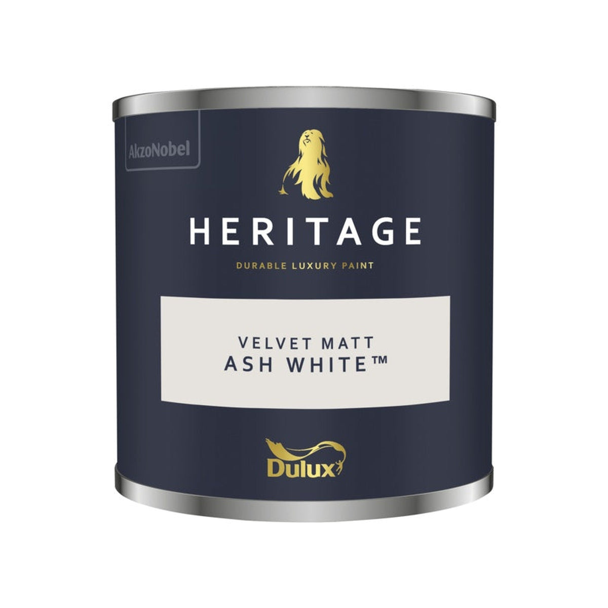 Dulux Heritage 125ml tester in Ash White