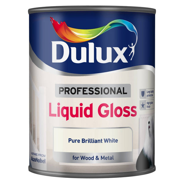 Dulux Professional Liquid Gloss 750ml in Pure Brilliant White