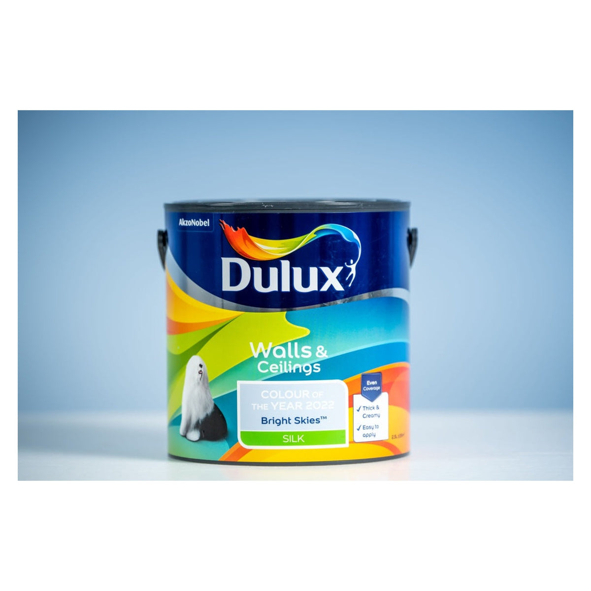 Dulux Silk 2.5L in Bright Skies