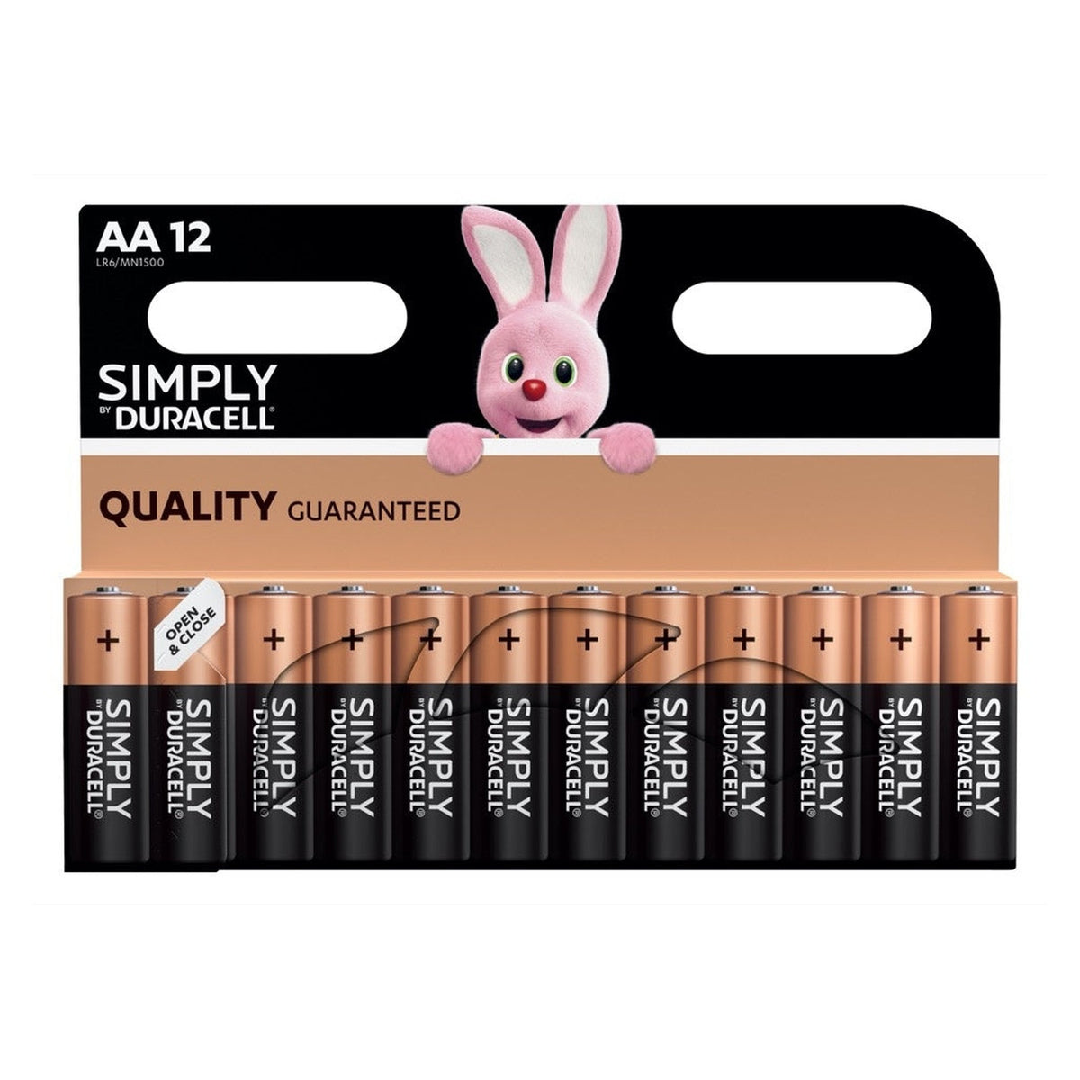 Duracell Simply AA batteries pack of 12