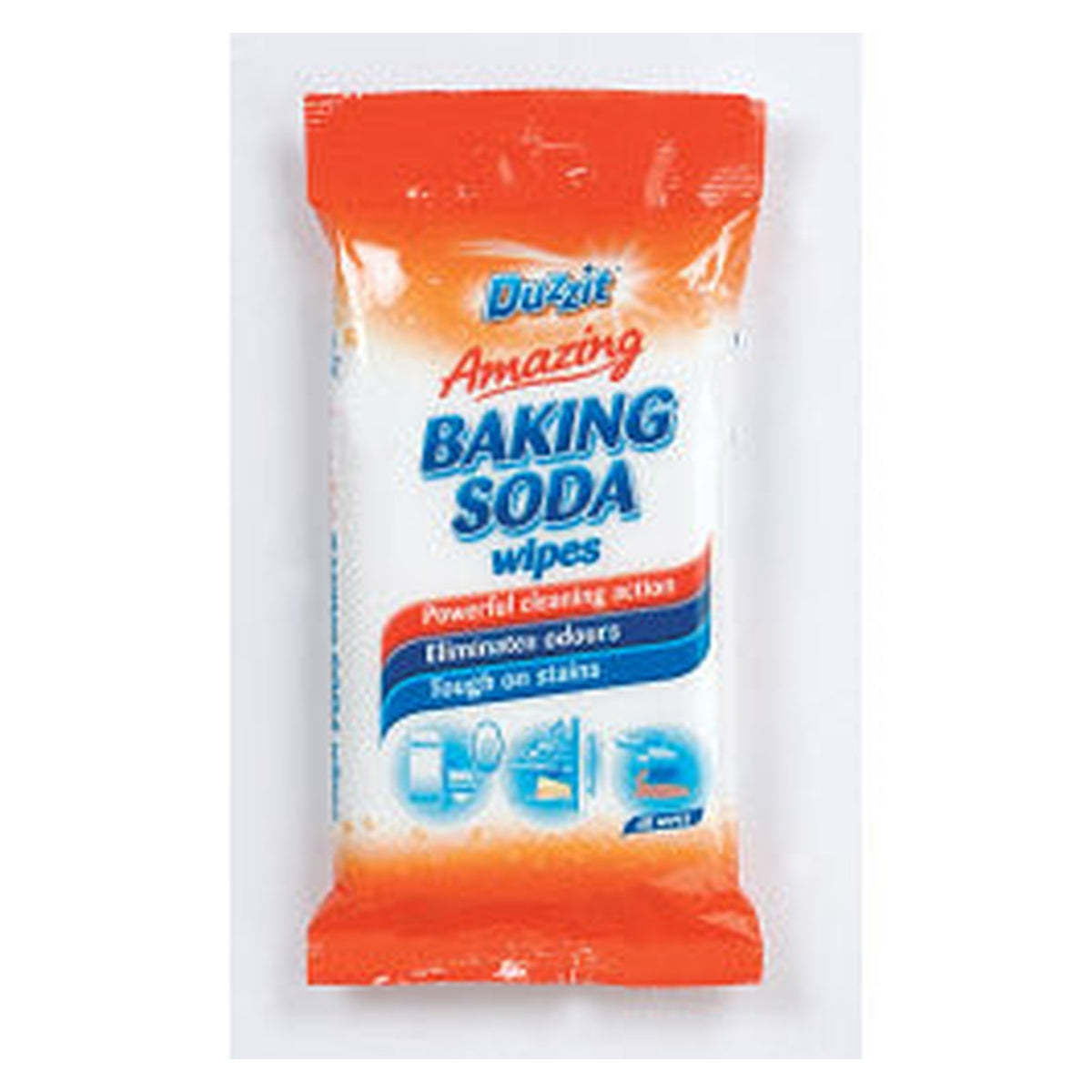 Pack of 40 Duzzit Amazing baking soda wipes