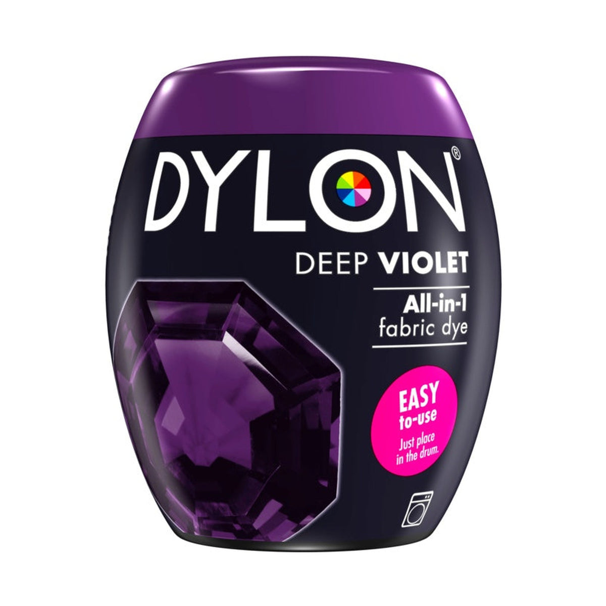 Dylon All in 1 machine fabric dye pod in Deep Violet