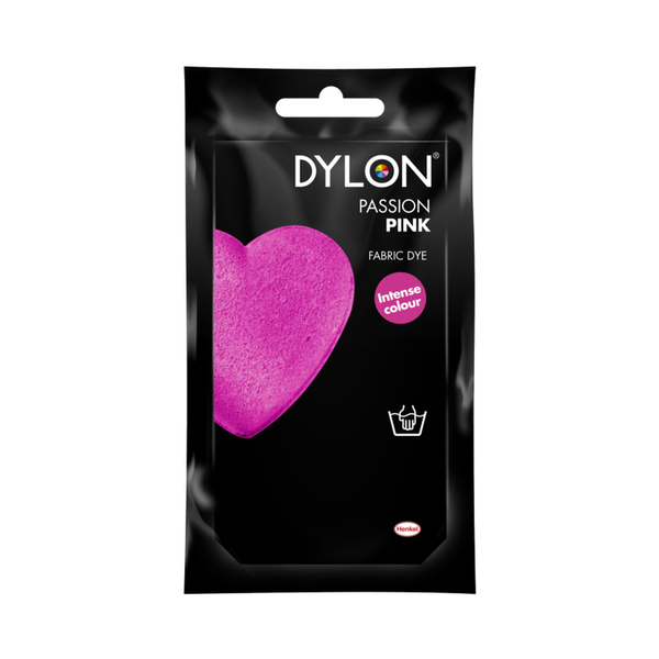 Dylon hand dye sachet in Passion Pink
