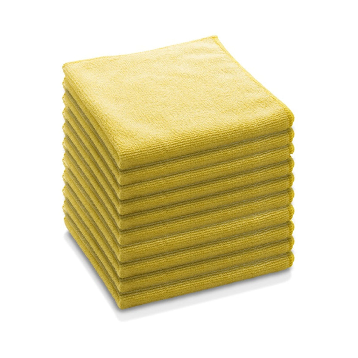 Pack of ten E-Cloth gold general purpose cloths