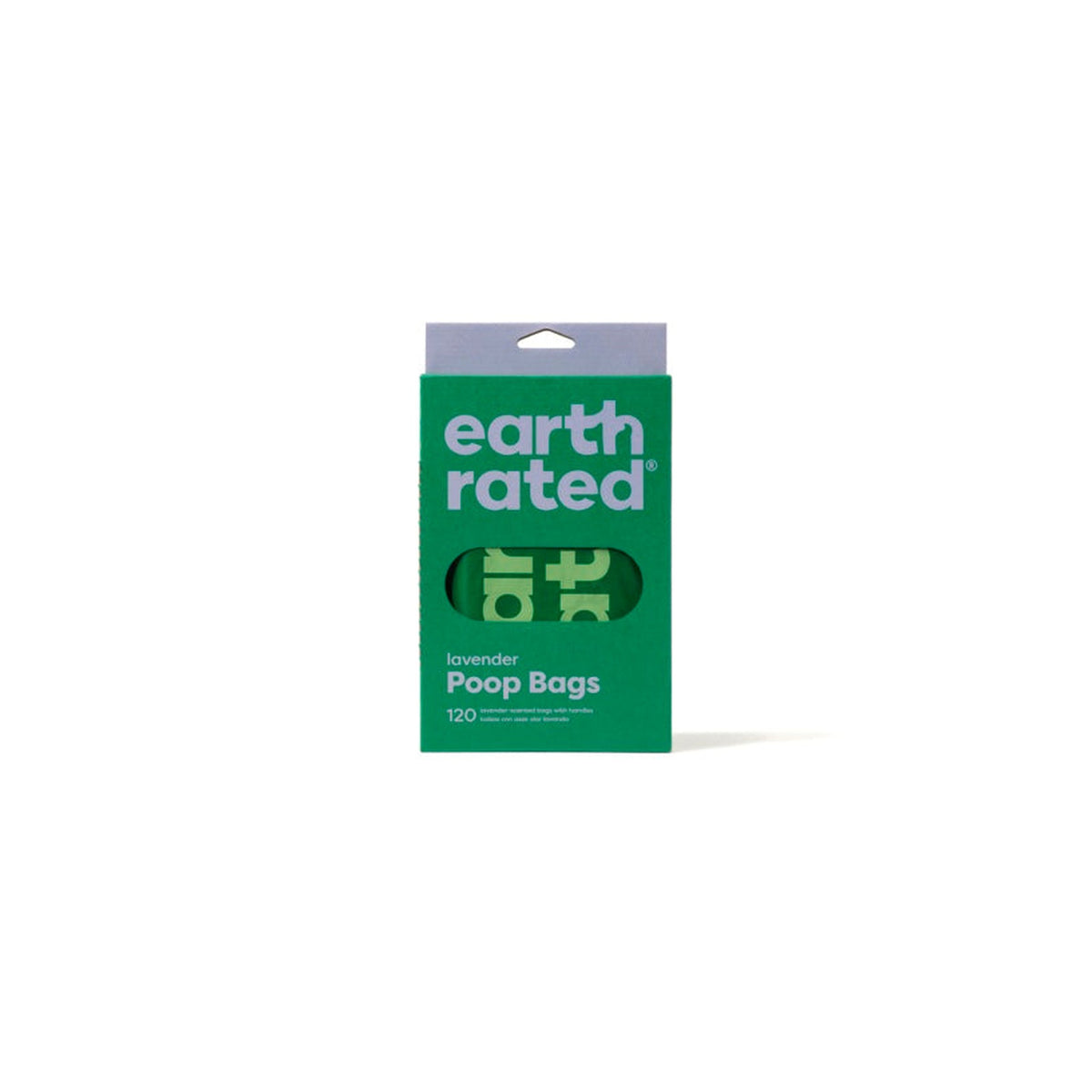 Earth Rated 120 lavender easy tie handle poop bags