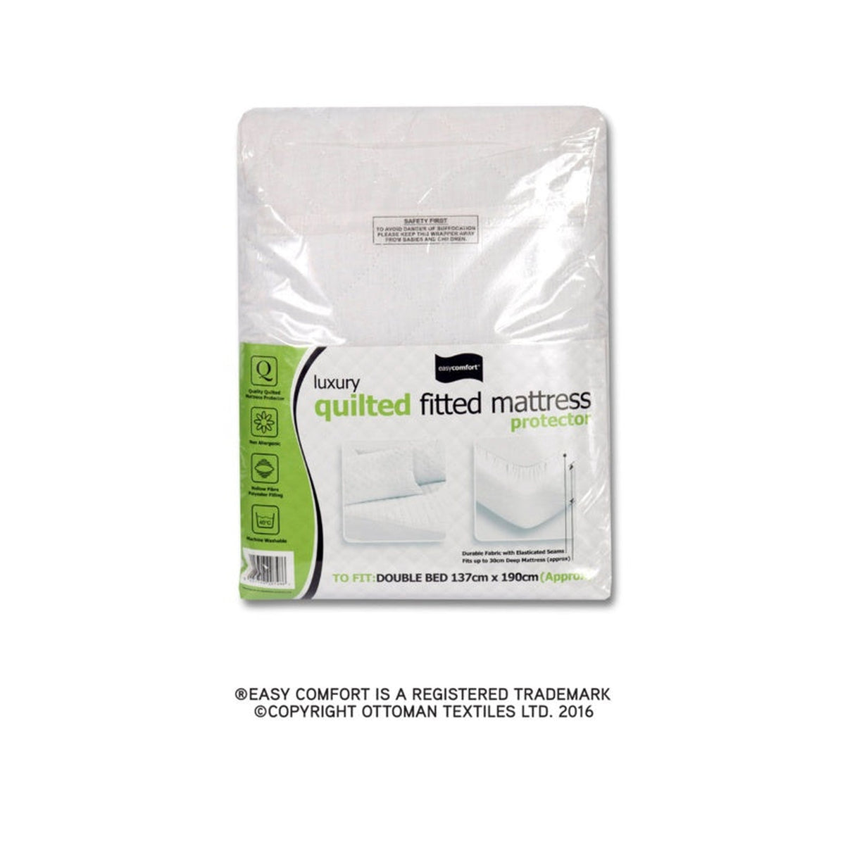 Easy Comfort double bed mattress protector