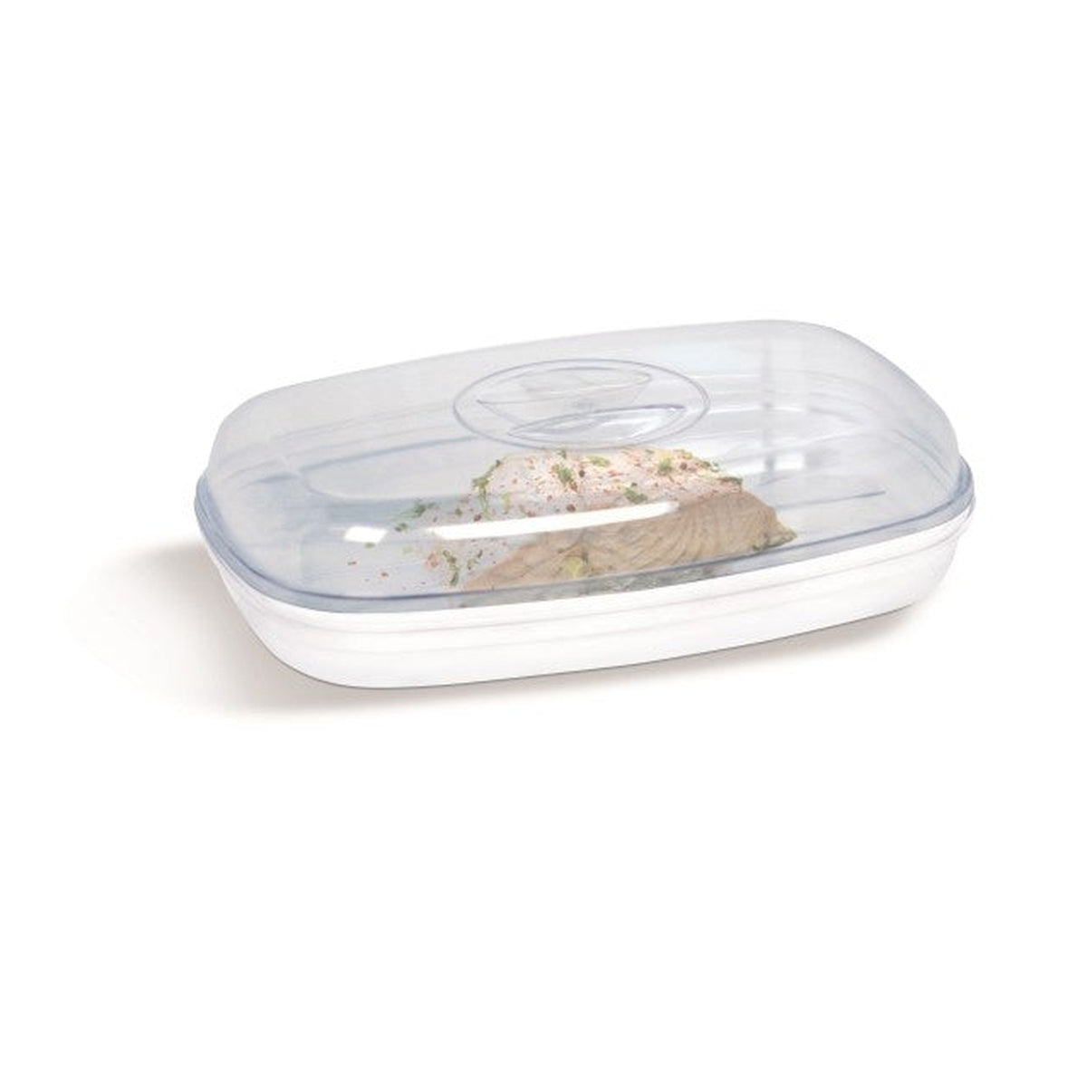 Easy Cook clear microwave fish steamer, view 3