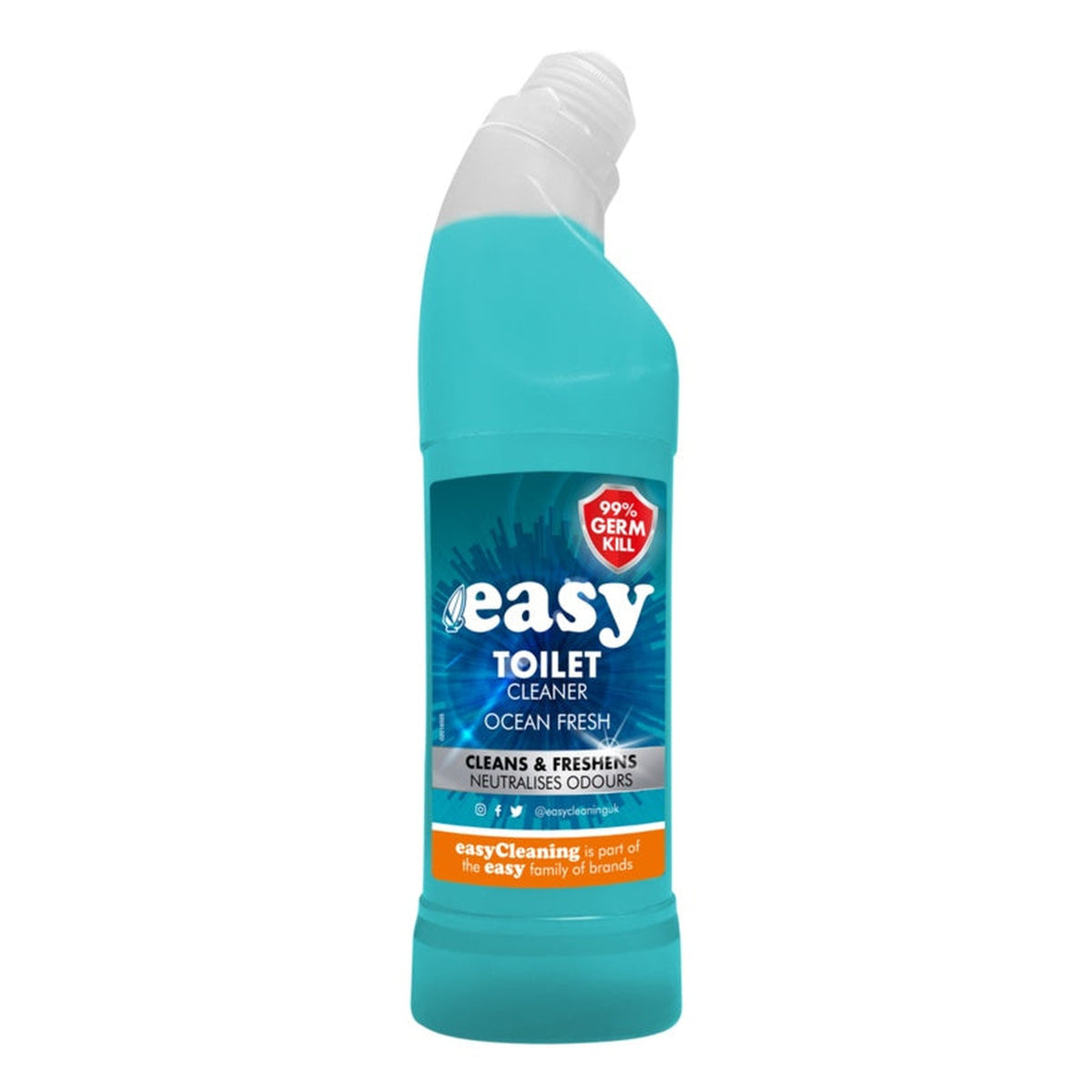 Easy liquid toilet cleaner 750ml Ocean Fresh