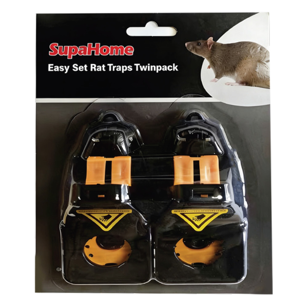 Easy Set Rat Trap - Twin Pack