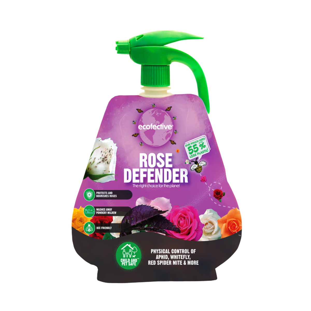 Ecofective Rose Defender trigger pouch 1L