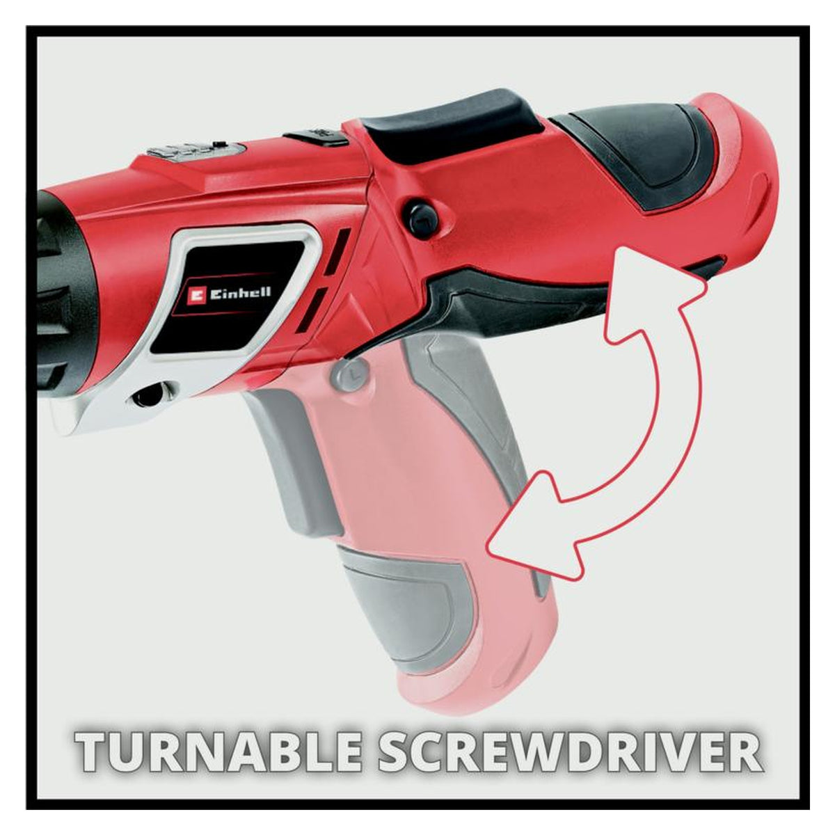 Einhell 3.6V cordless screwdriver with bits, view 3