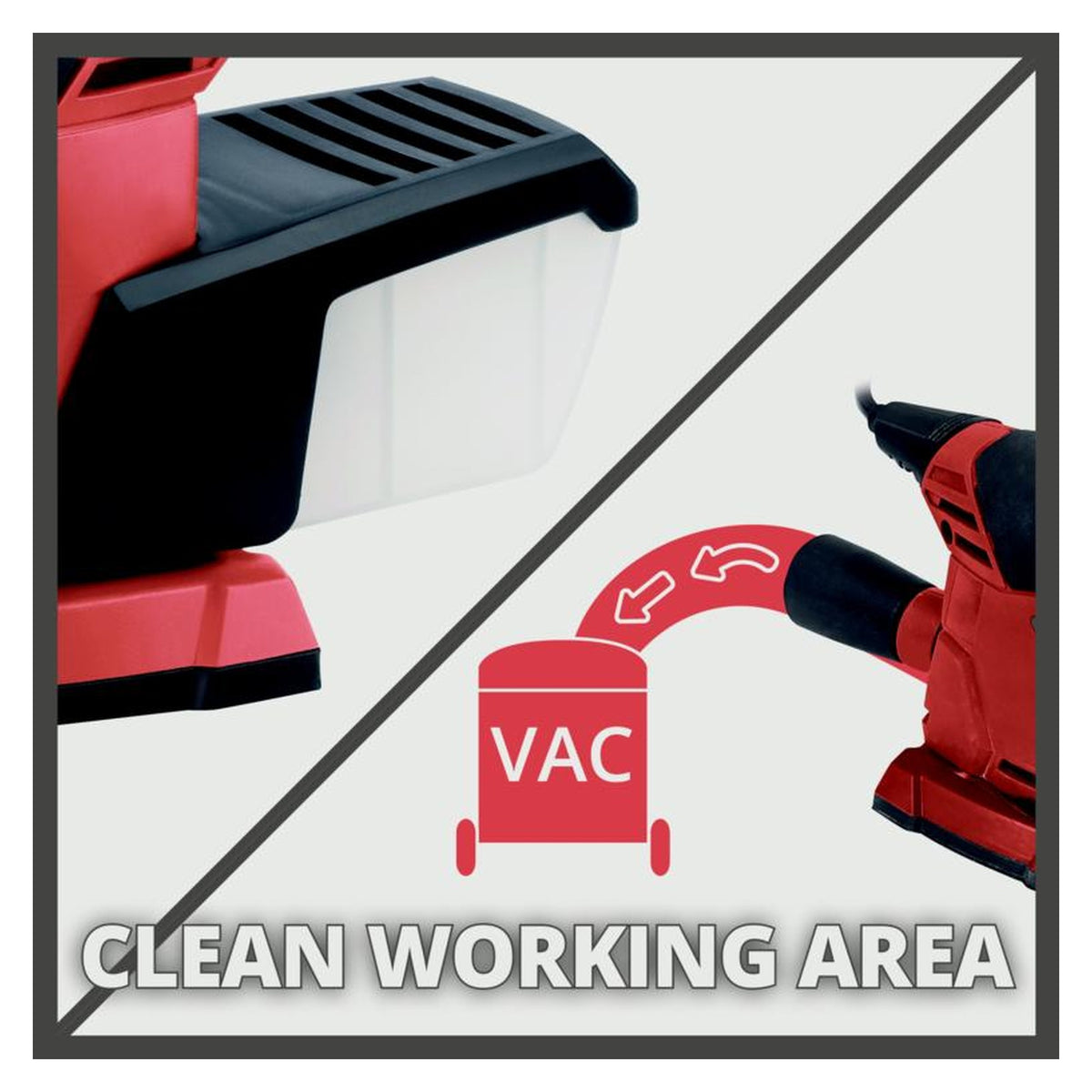 Einhell 130W multi sander, view 3