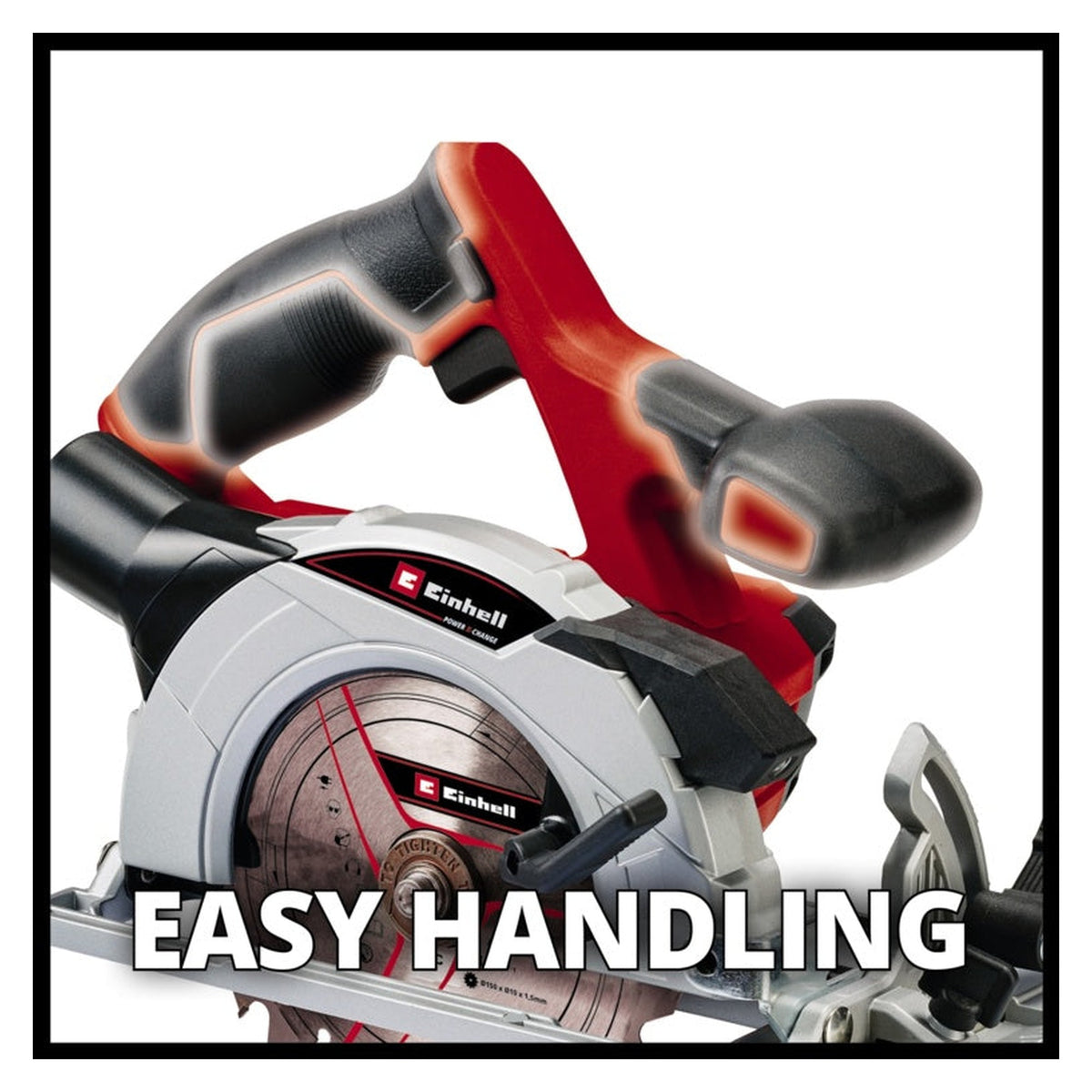 Einhell PXC 18V 150mm cordless circular saw bare unit, view 4