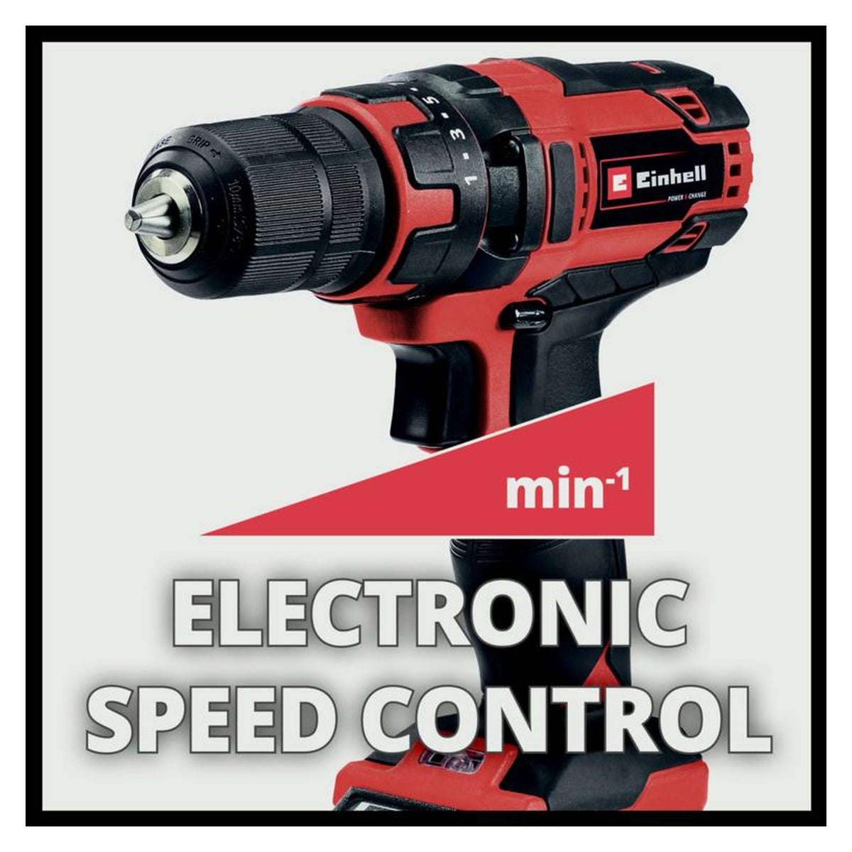 Einhell Power X-Change 18V drill driver kit, view 4