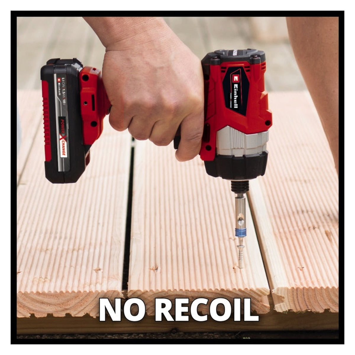 Einhell PXC 18V impact driver bare unit, view 3