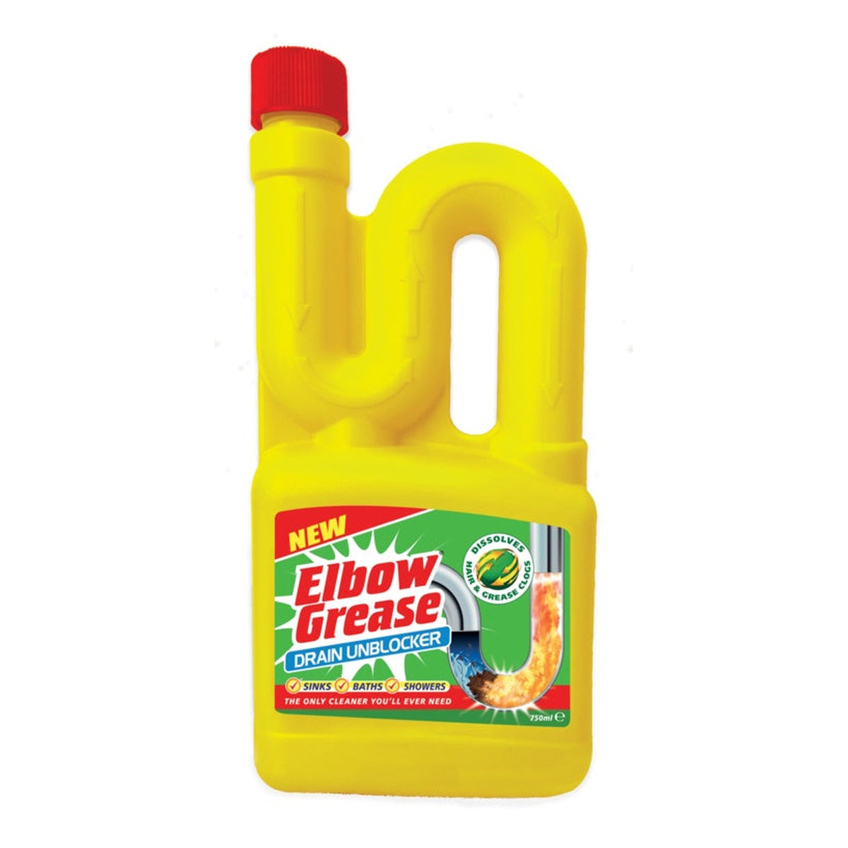 Elbow Grease drain unblocker 750ml