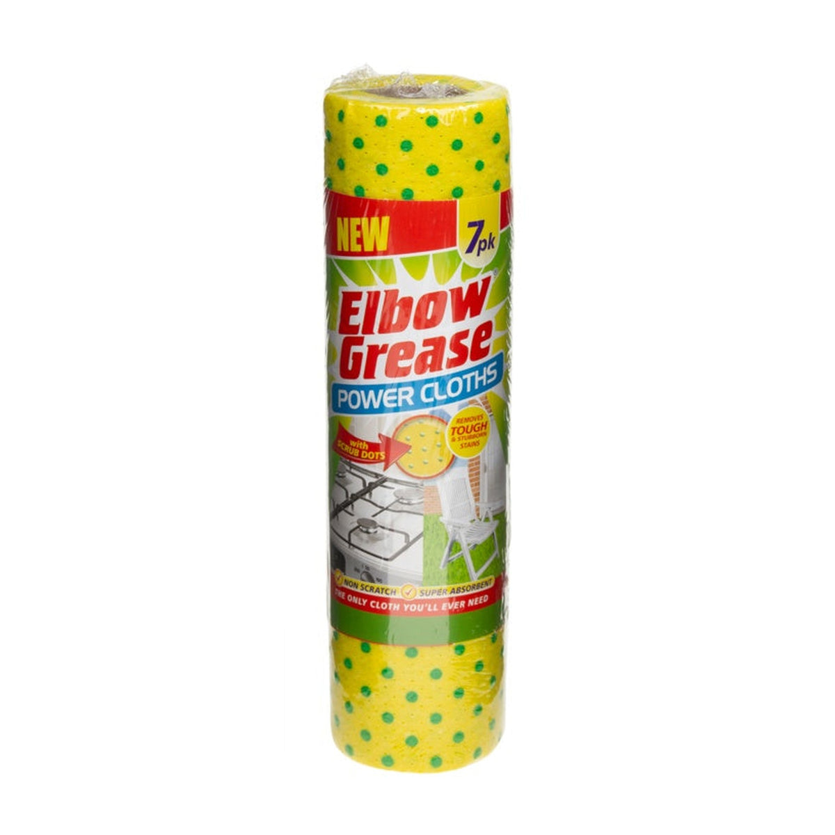 Elbow Grease power cloths, 7 pack