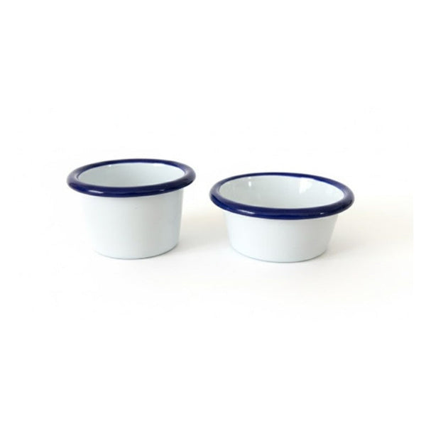 Enamel Ramekin - Traditional White - 8cm