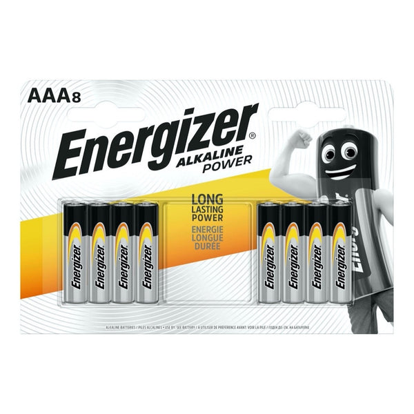 Energizer Alkaline Power AAA batteries pack of 8