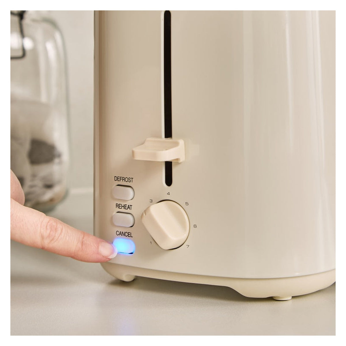 Equip Toaster Cream - 2 Slice, view 3