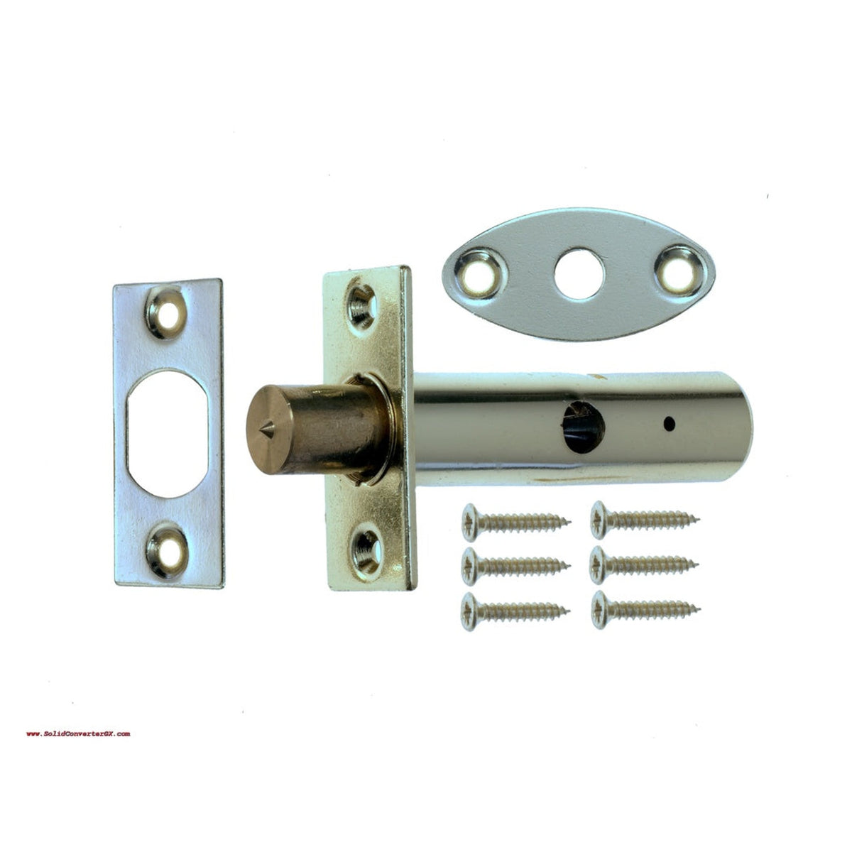 Era door security bolt twin pack in satin effect