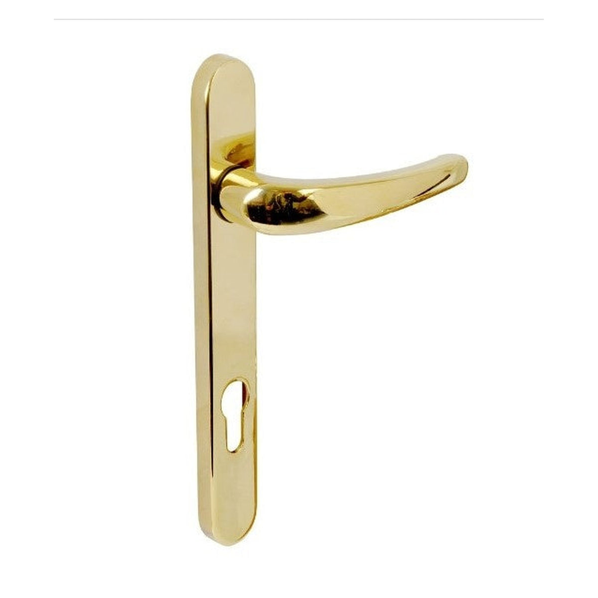 Era Ikon Classic lever door handle in gold